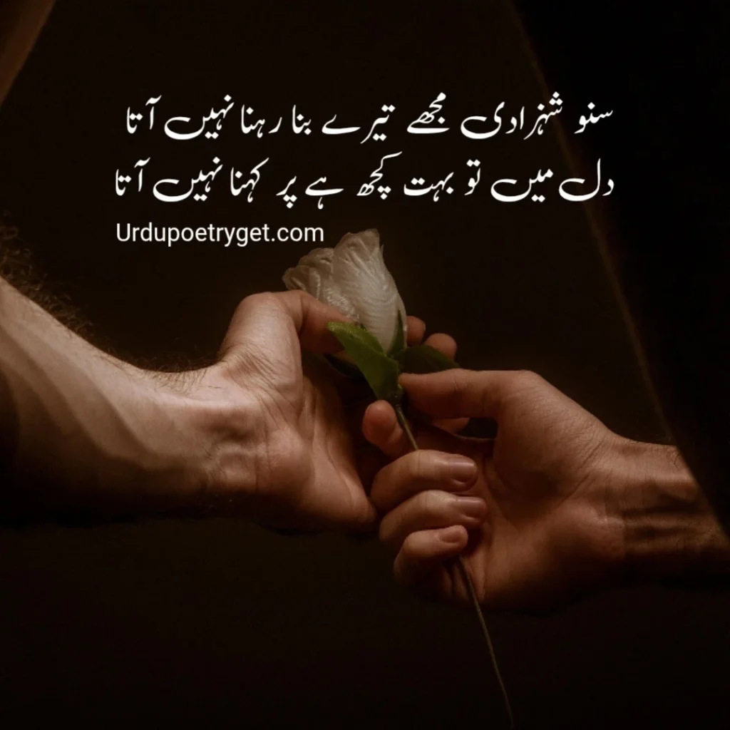 10+ 2 Line Romantic Muhabbat Shayari in Urdu for Husband and Wife