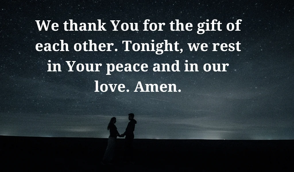Good Night Prayer for Her (Wife, Girlfriend)