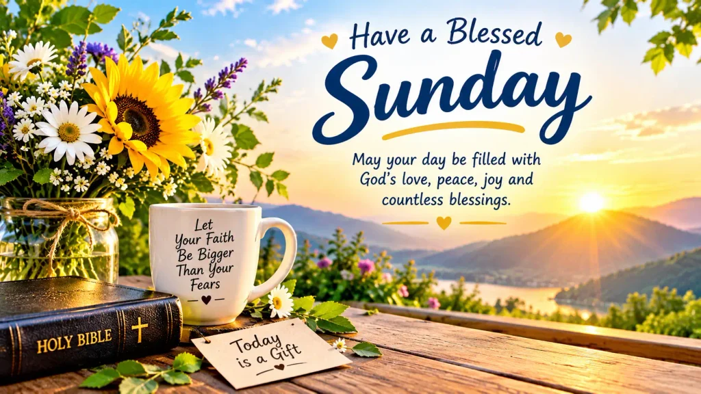 Powerful Inspirational Sunday Morning Blessings Images and Quotes